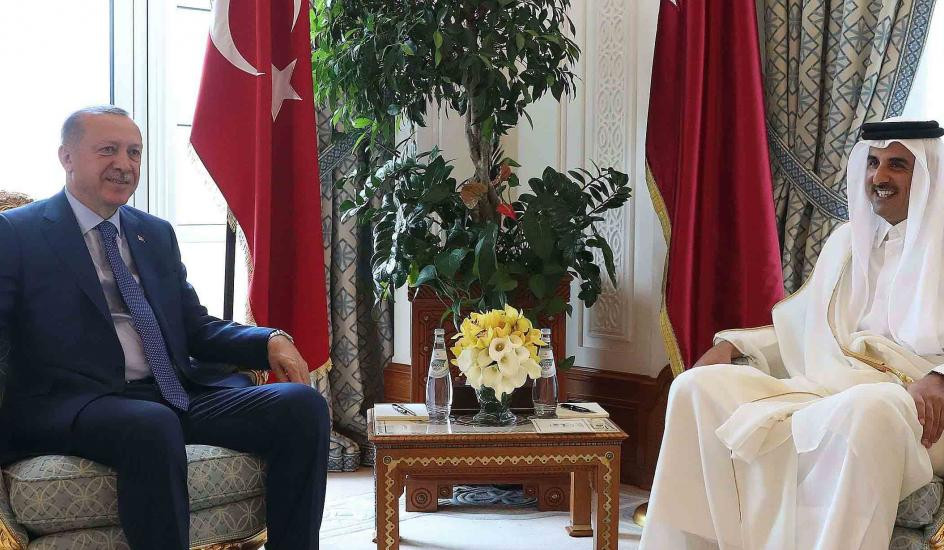 Turkey's Erdogan arrives in Qatar for two-day official visit