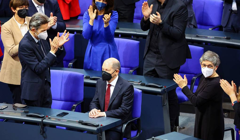 Олафа Шольца избрали новым канцлером ФРГ