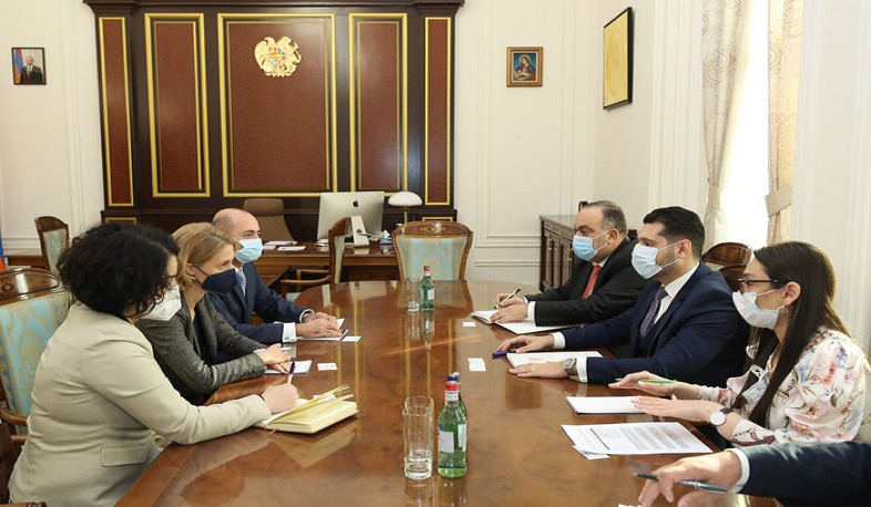 Armenia’s Deputy Prime Minister and Head of WB Armenia Office discuss Government-WB cooperation and current programs