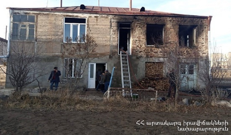 Գավառի առանձնատներից մեկում հրդեհ է բռնկվել. կա զոհ