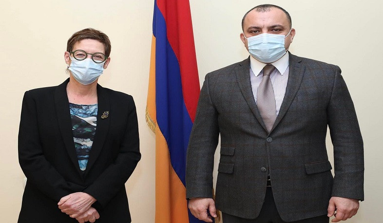 Арман Диланян представил послу Франции функции Конституционного суда в системе государственного управления РА