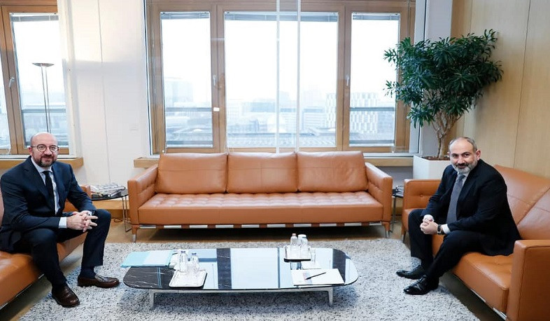 Բրյուսելում ընթանում է վարչապետի հանդիպումը Եվրոպական խորհրդի նախագահի հետ