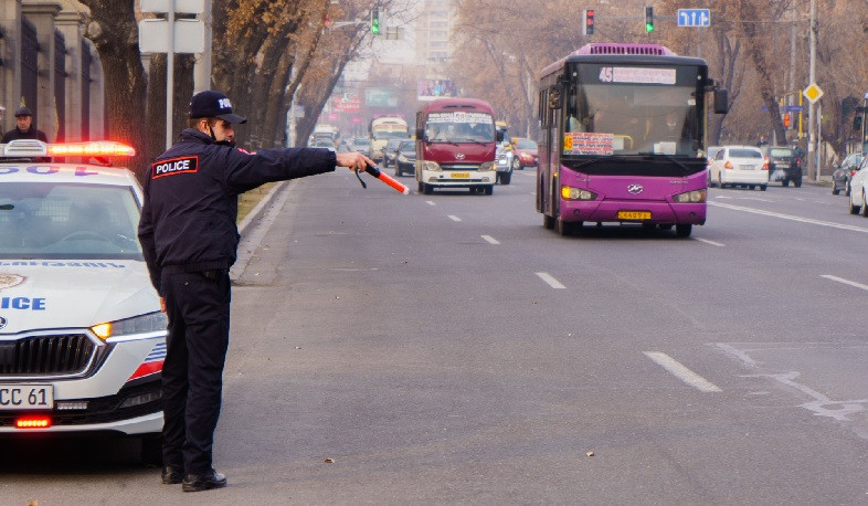 Դիտարկվել է 35 տրանսպորտային միջոց, կազմվել՝ 3 արձանագրություն