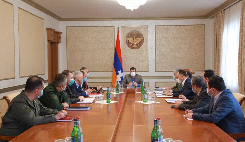 Президент Арцаха провел заседание Совета Безопасности