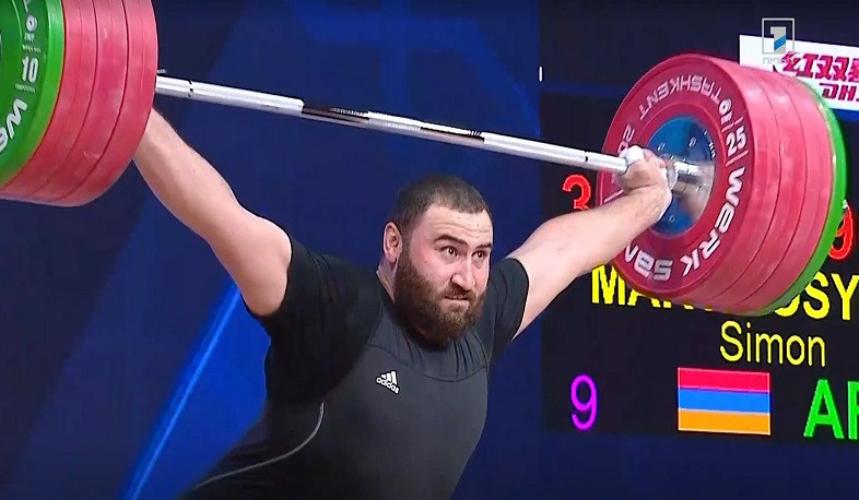 Weightlifter Simon Martirosyan becomes bronze medalist of World Championship