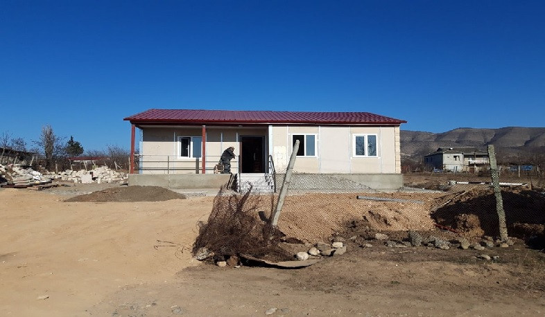 Artsaxda yeni evlərin tikilməsi davam etdirilir