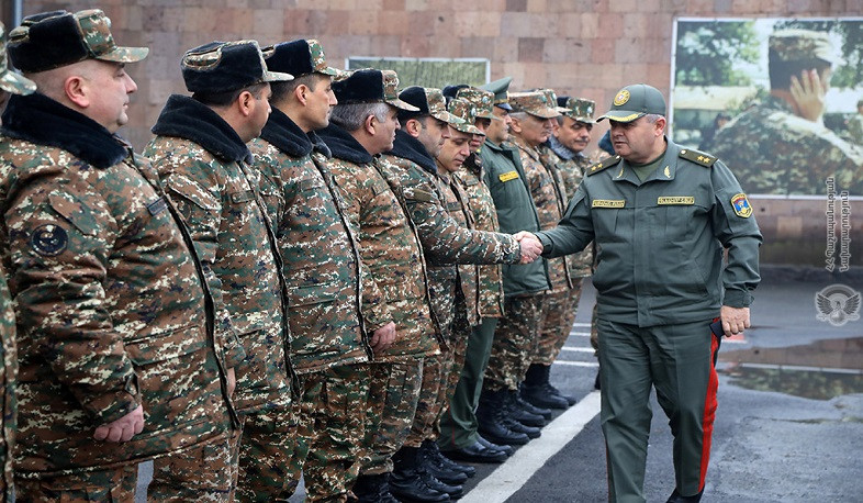 ԶՈՒ ԳՇ պետն այցելել է կենտրոնական հավաքակայան, տվել հանձնարարականներ