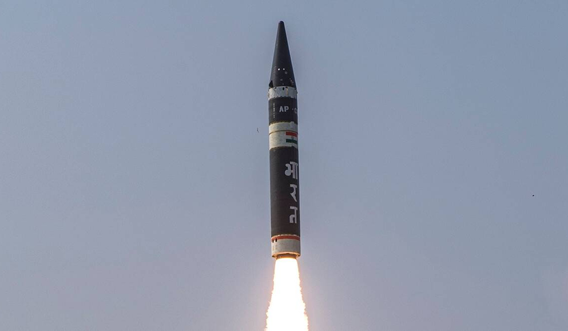 India successfully tests nuclear-capable ballistic missile ‘Agni P’