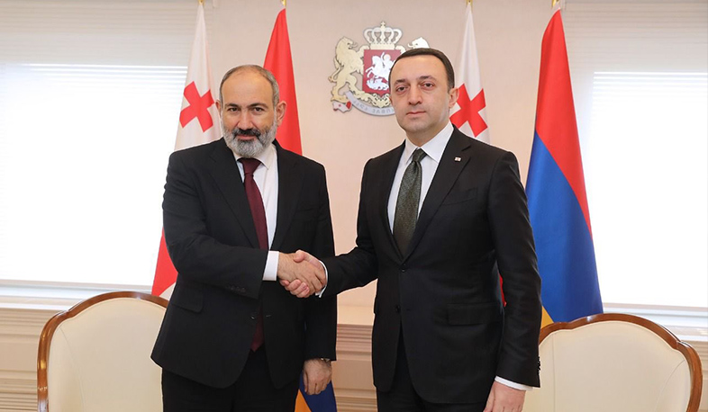 Pleasure to welcome my friend Nikol Pashinyan in Georgia: Garibashvili