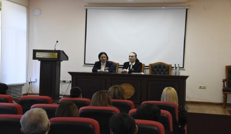 Ժաննա Անդրեասյանը ներկայացրել է Մանկավարժական համալսարանի ռեկտորի պաշտոնակատարին