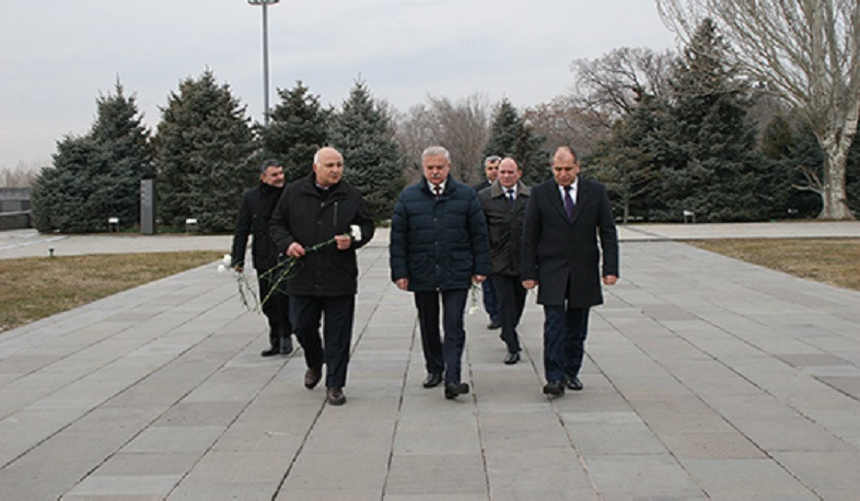 Ստանիսլավ Զասն այցելել է Հայոց ցեղասպանության հուշահամալիր