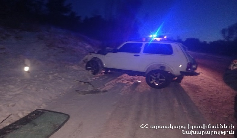 Ավտովթար Չարենցավան-Հրազդան ճանապարհին