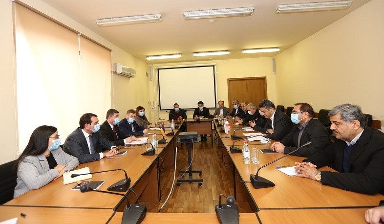 Գնել Սանոսյանը իրանական պատվիրակության անդամների հետ հանդիպմանը կարևորել է  տրանսպորտային ոլորտում Իրանի հետ համագործակցությունը
