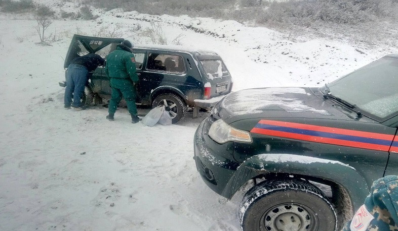 Սյունիքի մարզպետի տեղակալն այցելել է Աղվանիի հատվածում տեղադրված տաքացման կետ և հետևել փրկարարների աշխատանքին