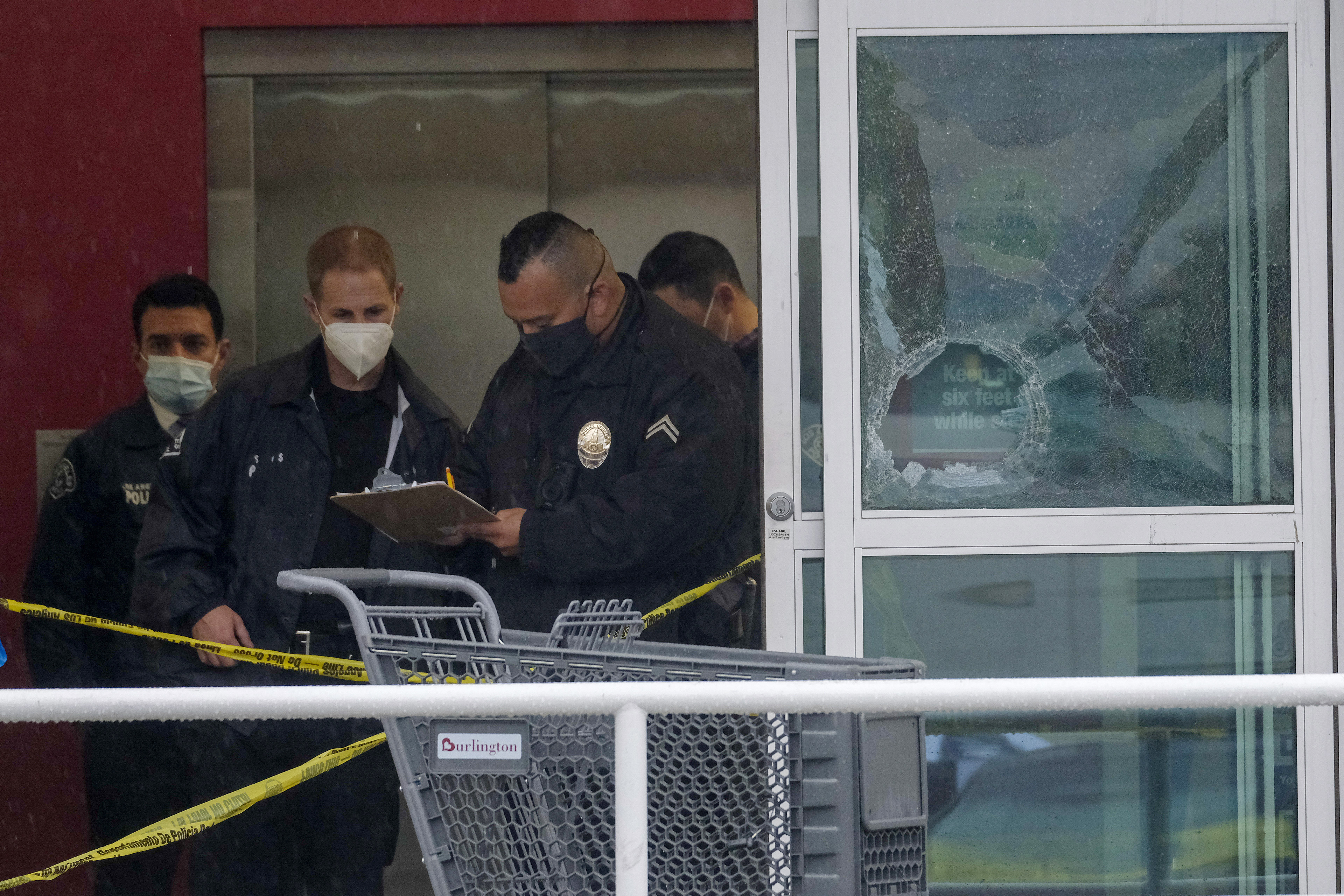 Possible stray police bullet kills girl in dressing room at Burlington store