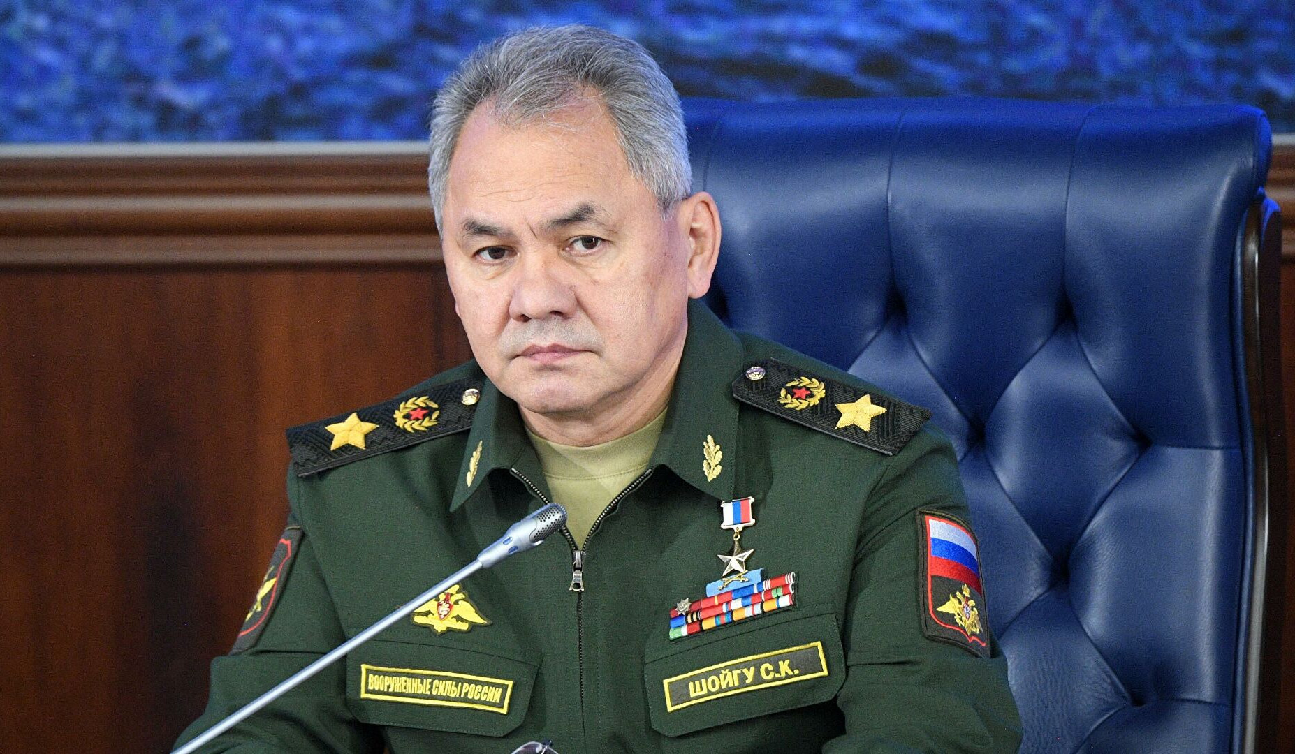 Шойгу отметил роль российских миротворцев в урегулировании в Карабахе