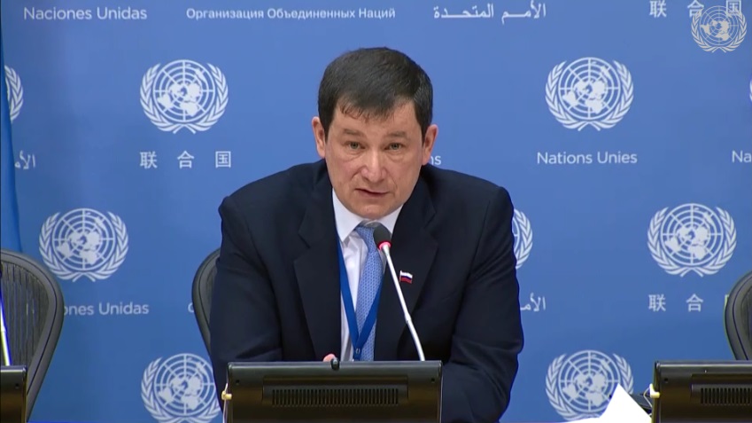 Rusiyanın BMT-dəki daimi nümayəndəsinin müavini Anadolu-nun Ermənistan-Türkiyə münasibətləri ilə bağlı sualını cavablandırıb