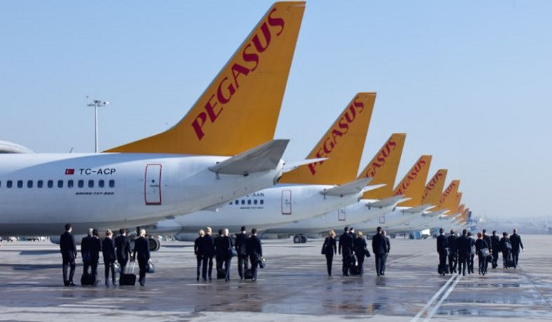 Авиакомпания «Pegasus Airlines» обратилась в КГА Армении с заявкой на рейс Стамбул-Ереван-Стамбул