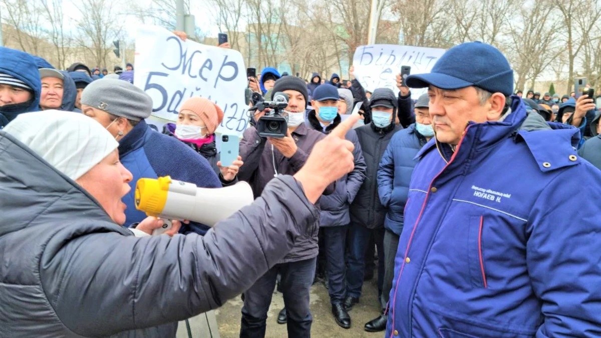 Protests erupt in Kazakhstan after fuel price rise