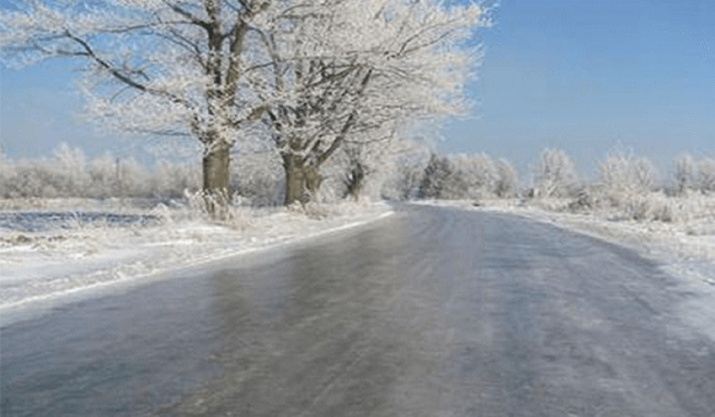 Ապարան-Արագած և Վարդաղբյուր-Բավրա ճանապարհներին մերկասառույց է