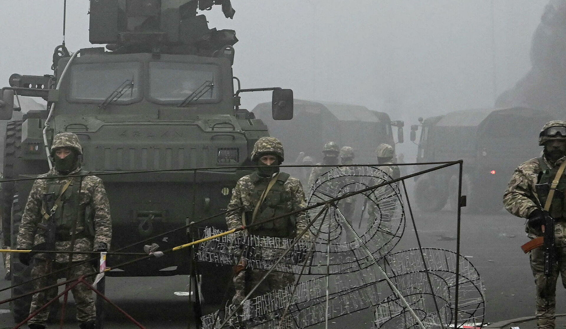 2,500 CSTO peacekeepers arrive in Kazakhstan