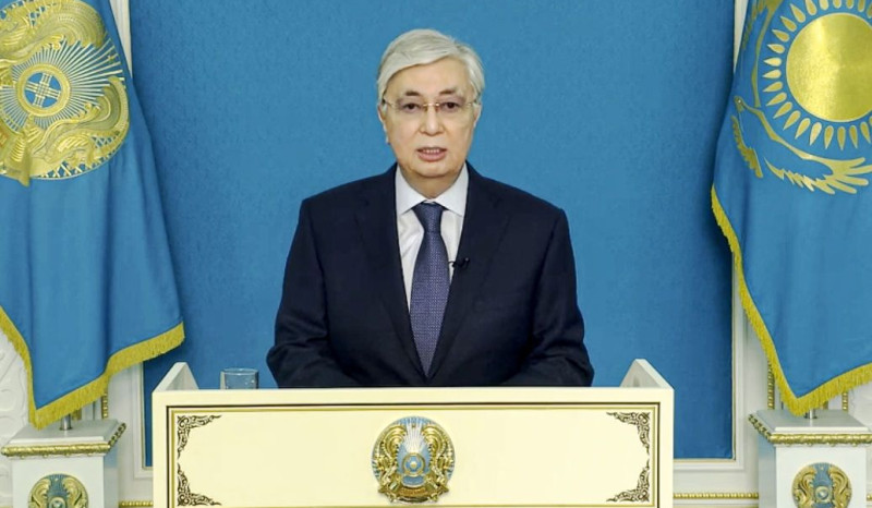 Kazakh president says has ordered forces to open fire without warning