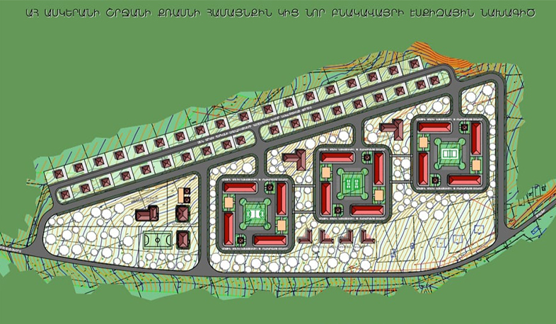Քռասնի համայնքում տեղահանվածների համար կառուցվում է 216 բնակարանից բաղկացած թաղամաս