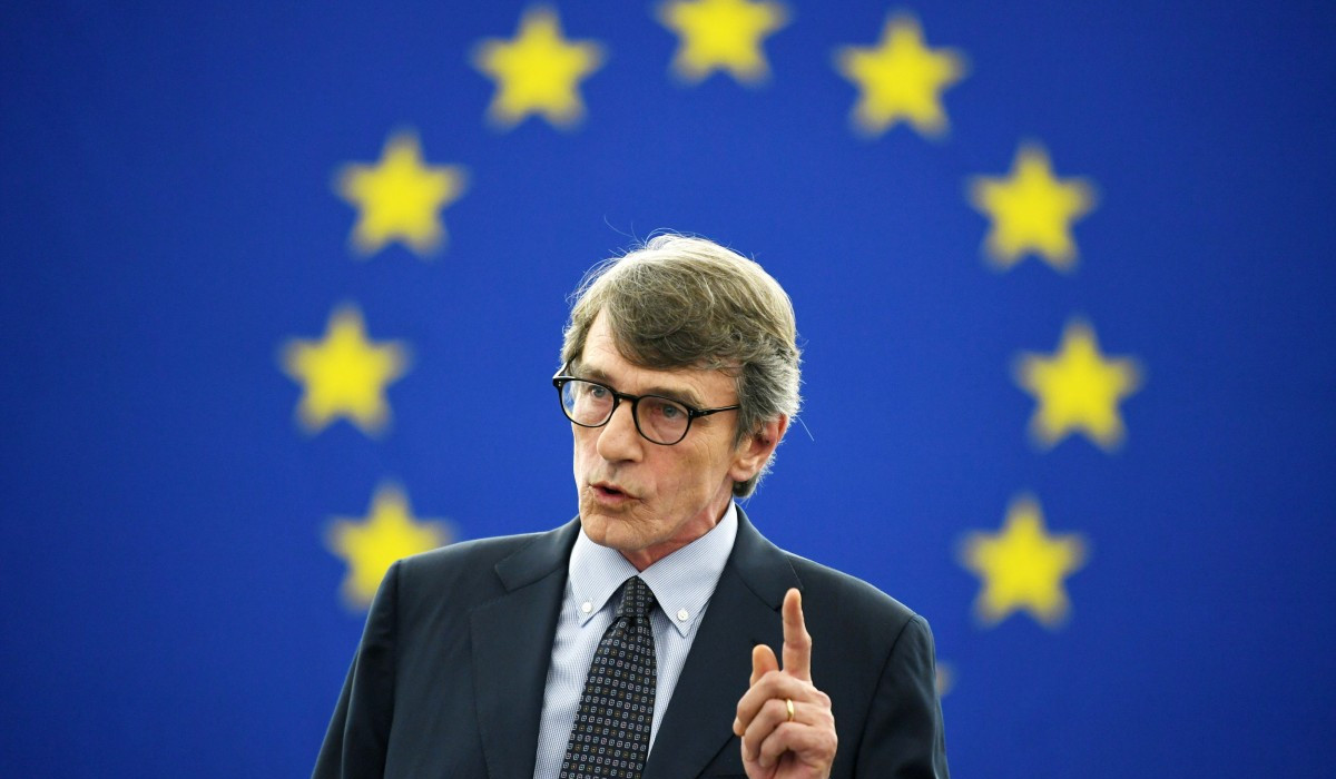 David Sassoli: European Parliament president dies aged 65