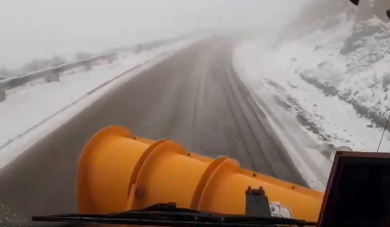 Ձմեռային պահպանման աշխատանքներ Մեղրու լեռնանցքի հատվածում