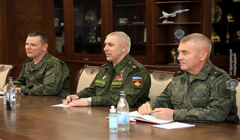Сурен Папикян принял новоназначенного командующего российскими миротворческими силами в Арцахе
