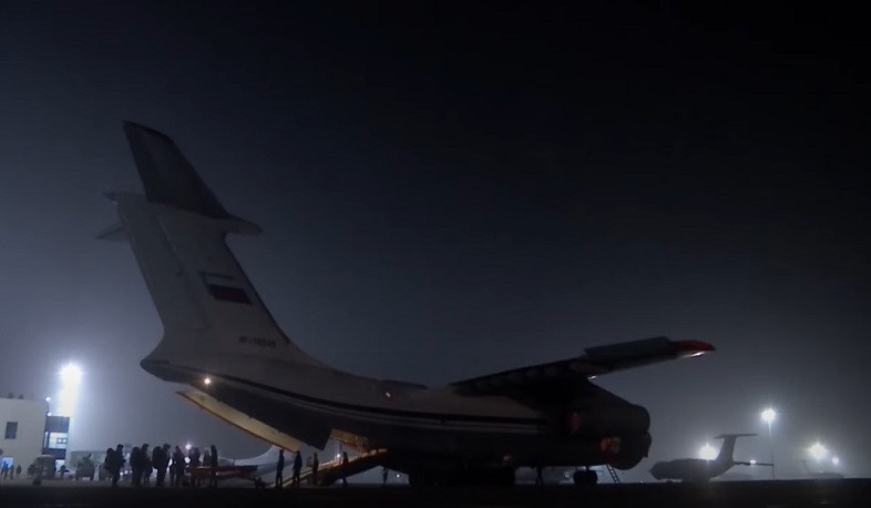 Ermənistan sülhməramlıları Qazaxıstandan vətənə qayıdırlar: RF Müdafiə Nazirliyi