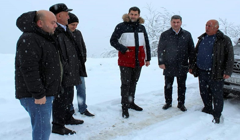 ՏԿԵ նախարարը Սյունիքի մարզպետի և Կապանի ղեկավարի հետ դիտարկել է Կապան-Ճակատեն, Տաթև-Լծեն ճանապարհների կառուցման ընթացքը