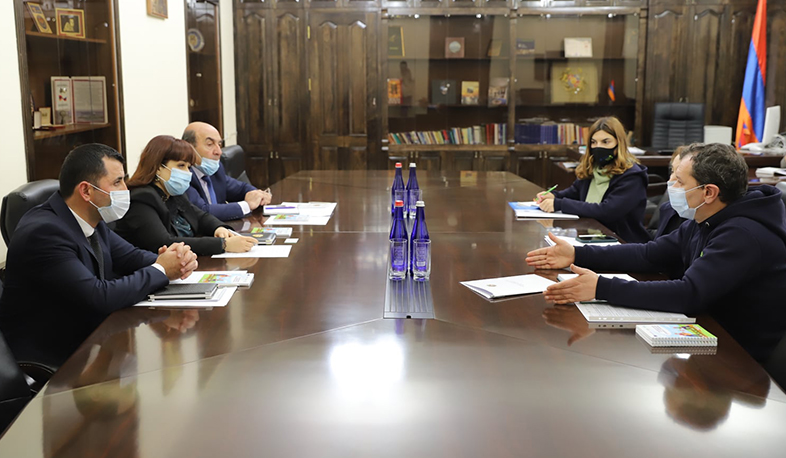 Շիրակի մարզպետն ընդունել է «Կանաչ արահետ» գյուղատնտեսության աջակցության հասարակական կազմակերպության ներկայացուցիչներին