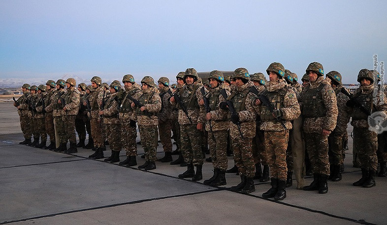 Erməni sülhməramlılar Ermənistana qayıdıb