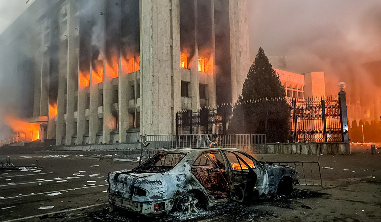 Over 2,400 people detained in Almaty following riots