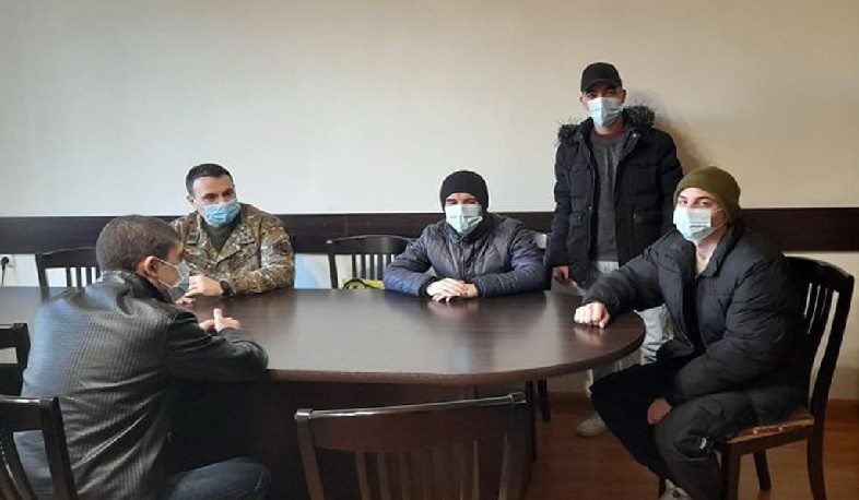 ՊՆ մարդու իրավունքների և բարեվարքության կենտրոնի պետը այցելել է զորակոչիկներին
