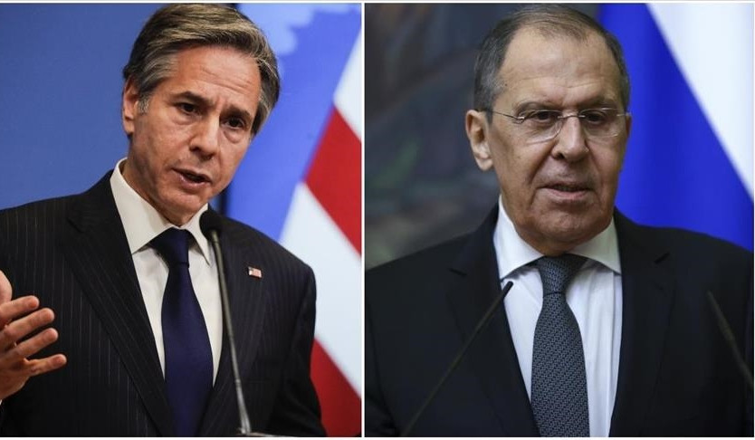 Լավրովն ու Բլինքենը քննարկել են Ուկրաինայի և Մոսկվայի՝ անվտանգության երաշխիքների առաջարկները