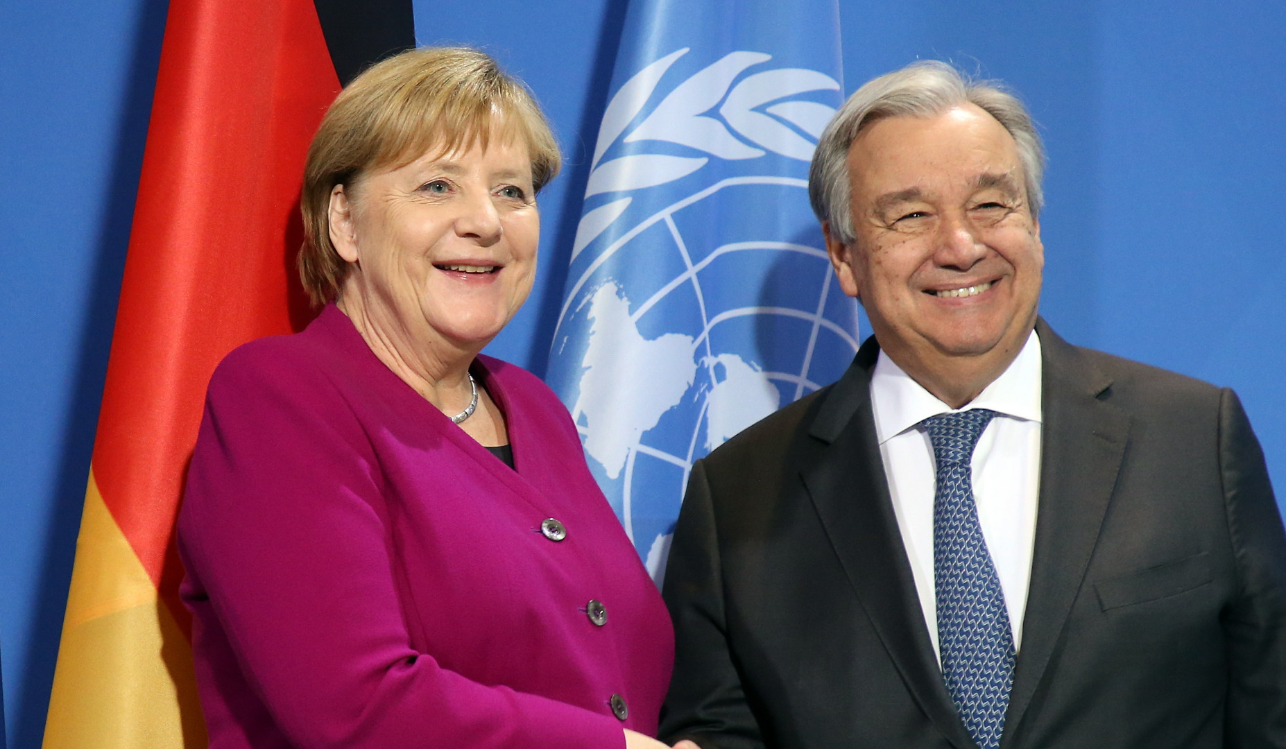 Guterres wants Merkel to join UN
