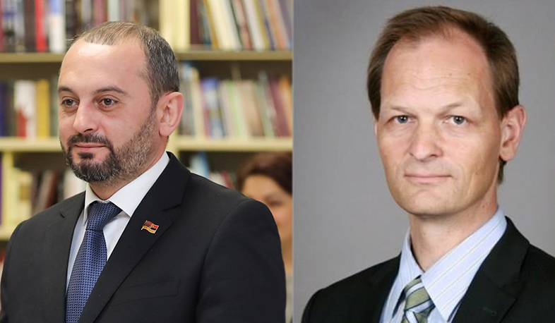 ԳԴՀ-ում ՀՀ դեսպան Վիկտոր Ենգիբարյանը դեսպան Թոմաս Բագերին է ներկայացրել իրավիճակը տարածաշրջանում