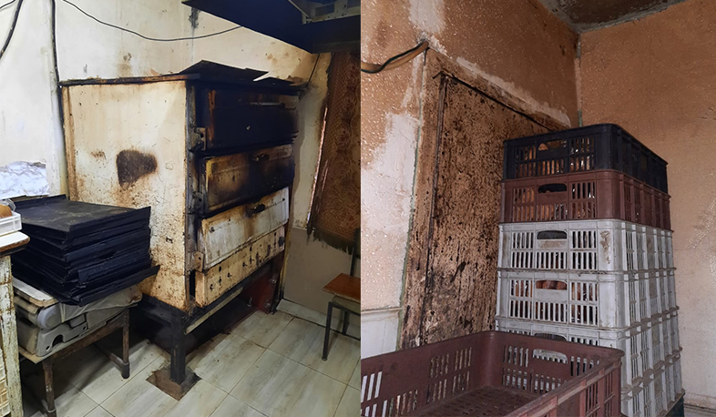 Կասեցվել է հացաբուլկեղենի արտադրամասի գործունեությունը