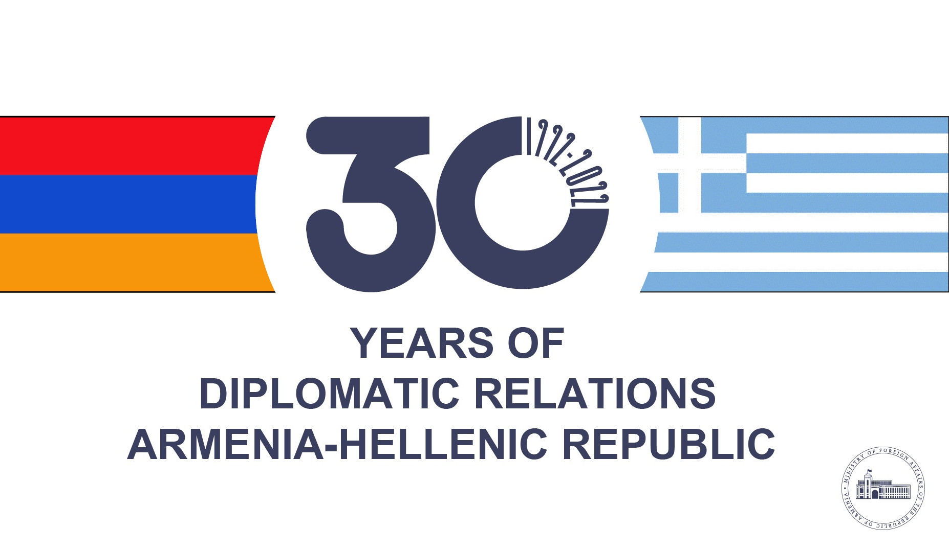 МИД РА поздравил Грецию с 30-летием установления дипломатических отношений