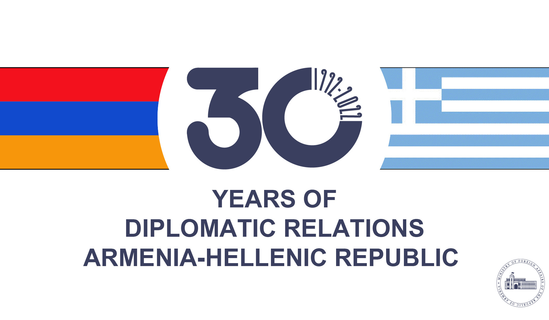 30th anniversary of Armenian-Greek diplomatic relations: MFA