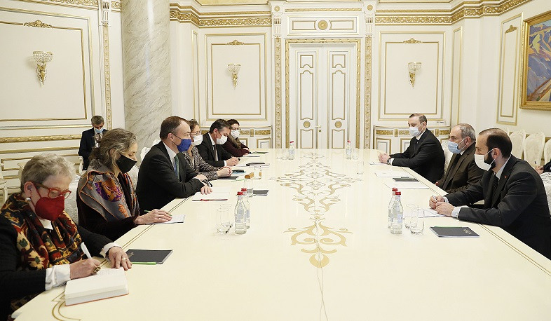 At meeting of Armenian PM and EU delegation there was a reference to discharge of situation on Armenian-Azerbaijani border