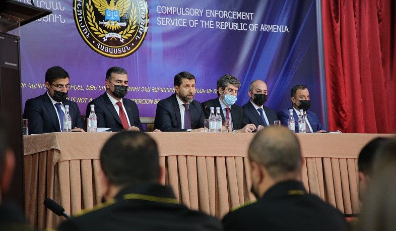 Ձեր փայլուն աշխատանքի արդյունքում պետությունը ստացել է 600 մլն դրամի շահույթ. արդարադատության նախարարը՝ Հարկադիրի աշխատակիցներին