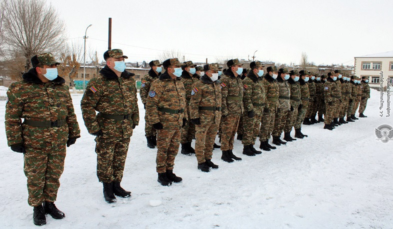 Kosovoda sülhməramlı missiyada iştirak edən erməni hərbçilər vətənə qayıdıblar