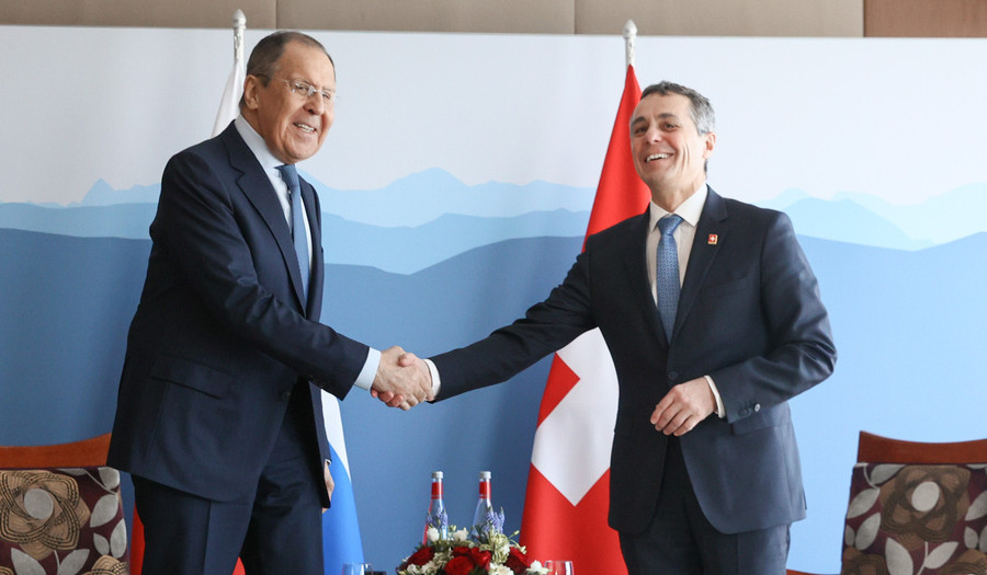 Russian top diplomat thanks Swiss President for organizing meeting with Blinken in Geneva