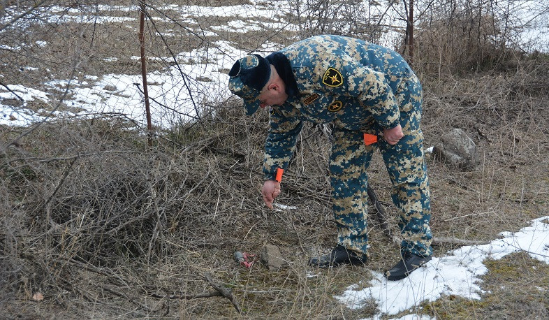This week, 5 rocket-propelled grenades and 1 cluster bomb neutralized: Artsakh State Service of Emergency Situations summed up the week