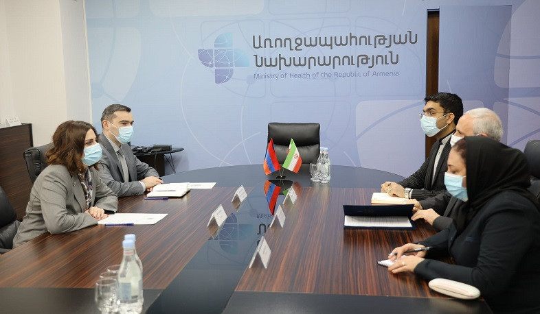 Anahit Avanesyan and Iranian Ambassador discusses investment programs and issues related to health tourism development
