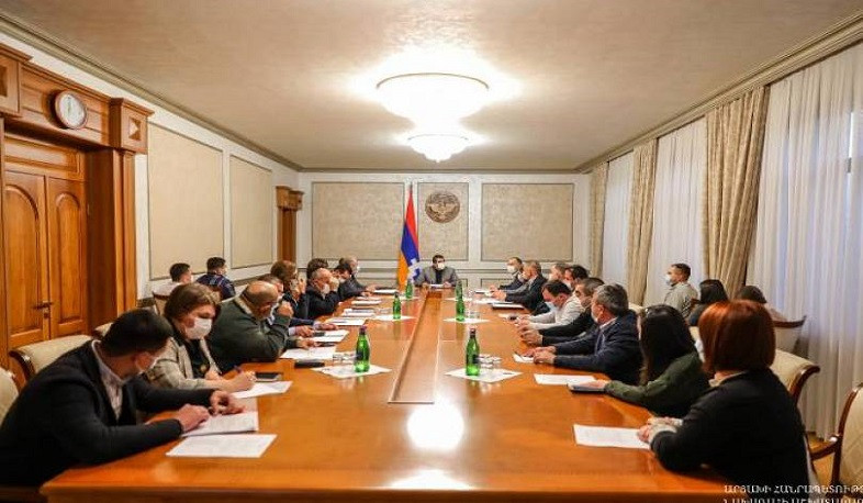Meeting of Board of Trustees of Shushi University of Technology Foundation held with participation of Arayik Harutyunyan