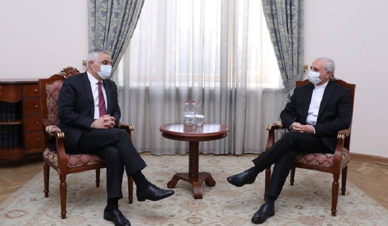 Deputy Prime Minister Mher Grigoryan received Ambassador of Iran